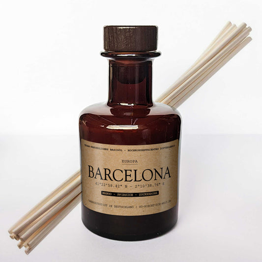 Barcelona Raumduft Diffuser - Mango | Pfirsich | Zuckerrohr