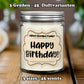 Happy Birthday Kerze Männer Geburtstagsgeschenke für Sie Geburtstagsgeschenke für Ihn Geschenk zum Geburtstag lustige Geschenke Freundin