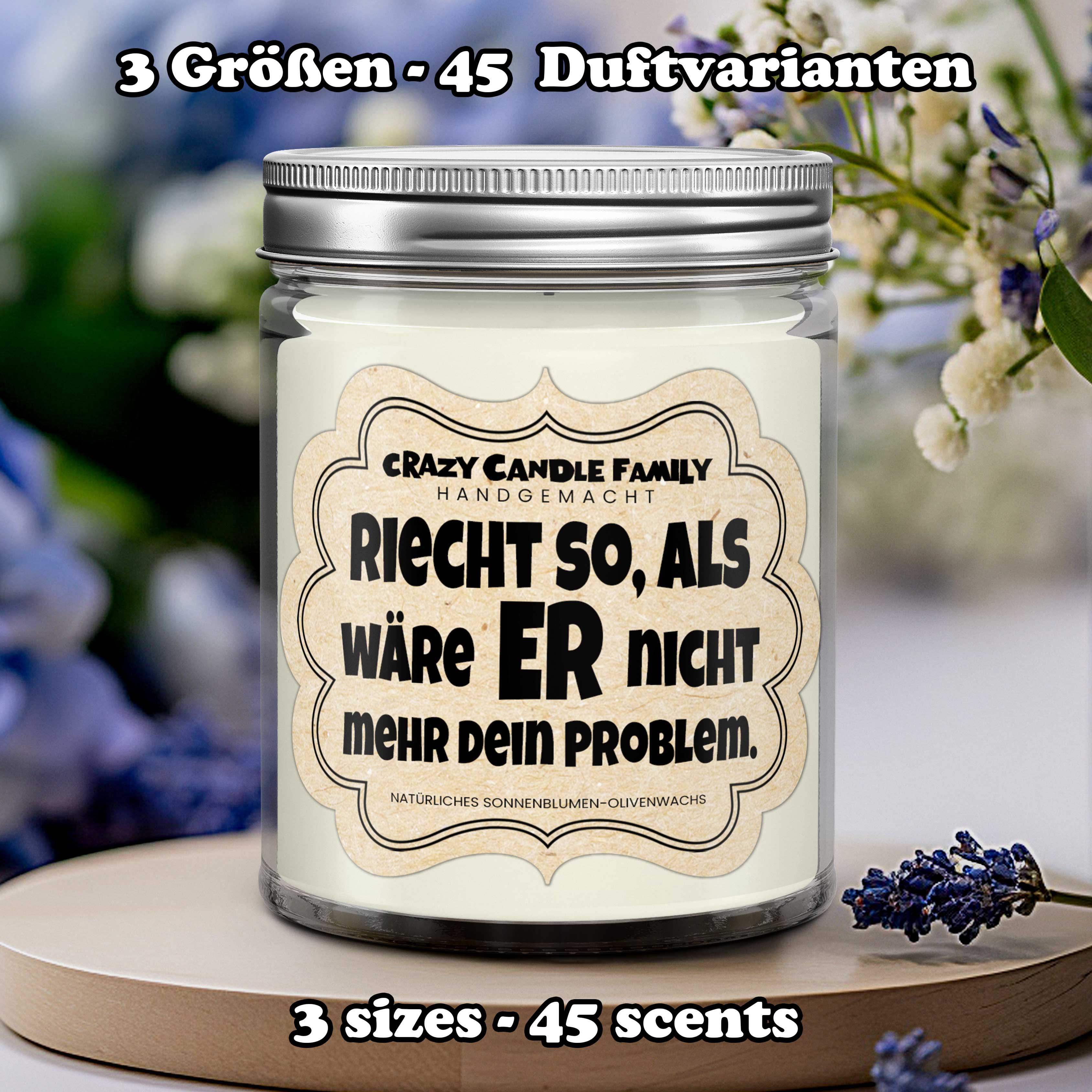 Riecht so, als wäre ER nicht mehr dein Problem - Trennung Kerze Ex-Fre ... Riecht so, als wäre ER nicht mehr dein Problem - Trennung Kerze Ex-Fre ...