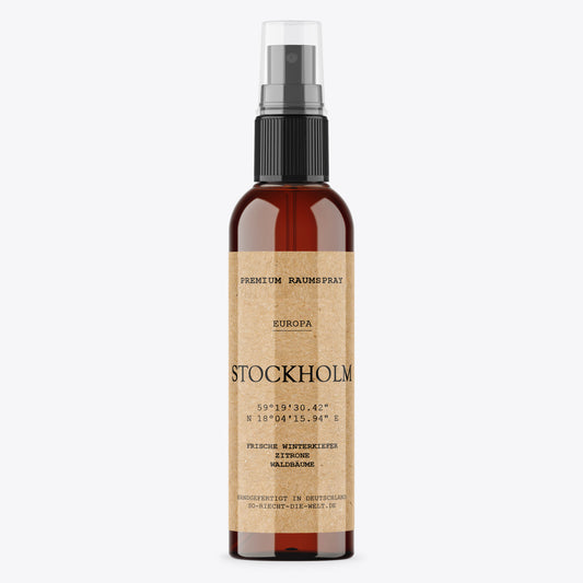 Stockholm Raumspray - Frische Winterkiefer | Zitrone | Waldbäume
