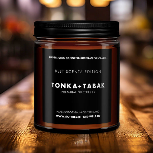 Tonka & Tabak Kerze - Best Scents Edition