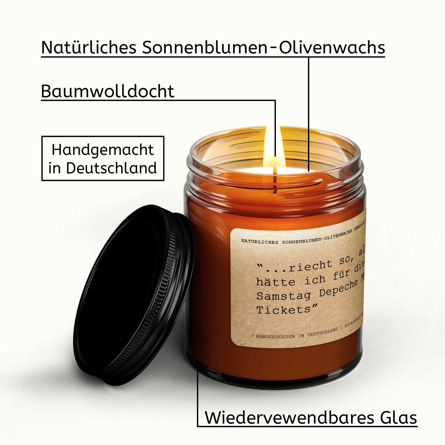 Aloe Vera & Klee Kerze - Best Scents Edition