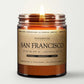 San Francisco Kerze - Meersalz | Grapefrucht | Salbei