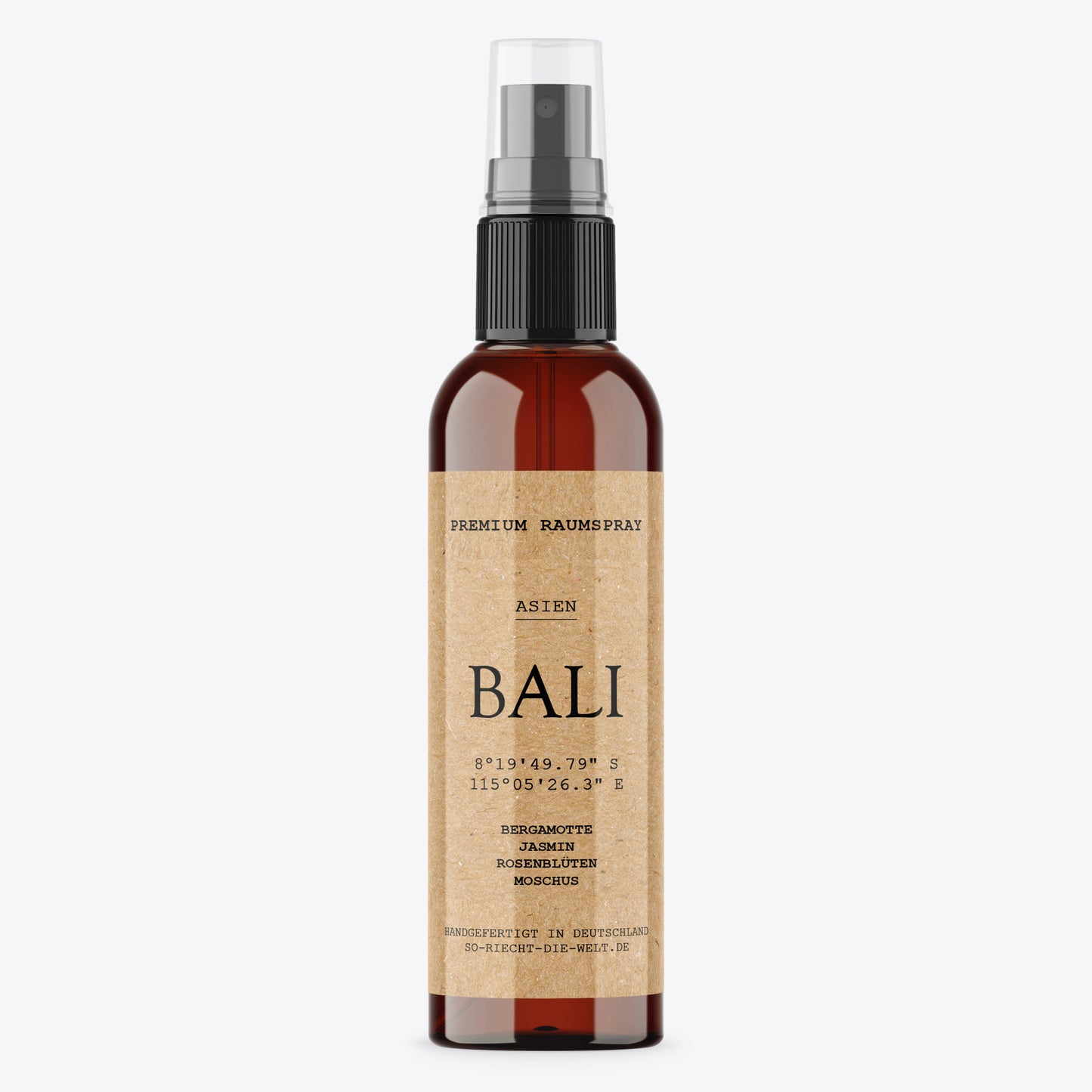 Bali Raumspray - Bergamotte | Jasmin | Rosenblüten | Moschus