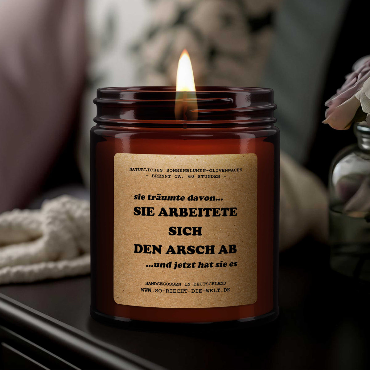 Abschluss Kerzen Geschenk, lustiges Absolventengeschenk für sie, beste – So-riecht-die-Welt