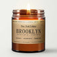 Brooklyn Duftkerze - New York Edition - Patschuli | Kaschmierholz | Tabakblüten