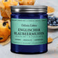 Englischer Blaubeermuffin Duftkerze - Deliziös Edition - Blaubeere | Mandelblüte | Orangenschale