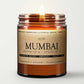 Mumbai Kerze - gezuckerter Moschus | Sandelholz | Vanille | Harz