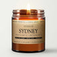 Sydney Kerze - Englische Birne | Weiße Rose | Bergamotte